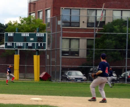 1 ball caught, 1 collision avoided
